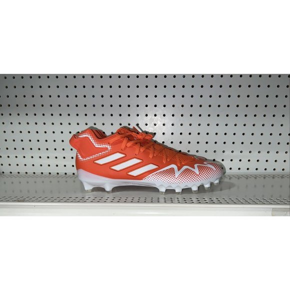 Adidas Freak 22 Team Mens Football Cleats Size 14 Orange White H03637 - Picture 1 of 8